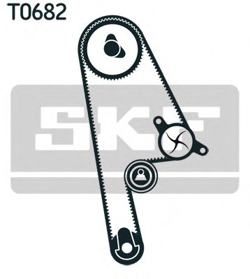VKMA 93616 SKF Belt Drive Timing Belt Kit