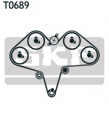 VKMA 95000 SKF Timing Belt Kit