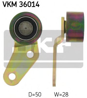 VKM 36014 SKF Deflection/Guide Pulley, v-ribbed belt