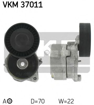 VKM 37011 SKF Tensioner Lever, v-ribbed belt