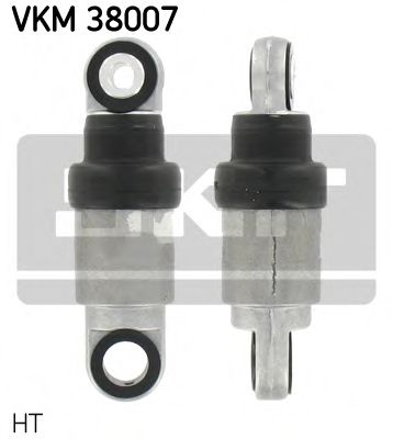 VKM 38007 SKF Vibration Damper, v-ribbed belt