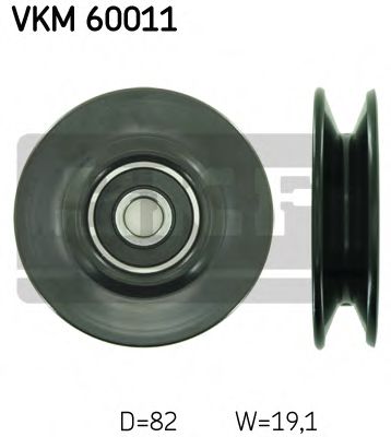 VKM 60011 SKF Deflection/Guide Pulley, v-ribbed belt