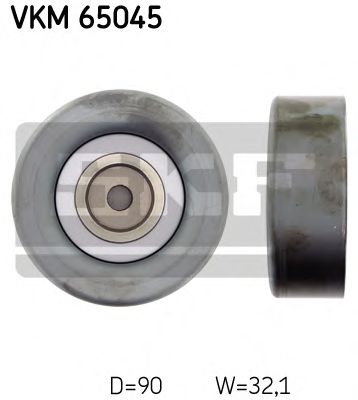 VKM 65045 SKF Deflection/Guide Pulley, v-ribbed belt