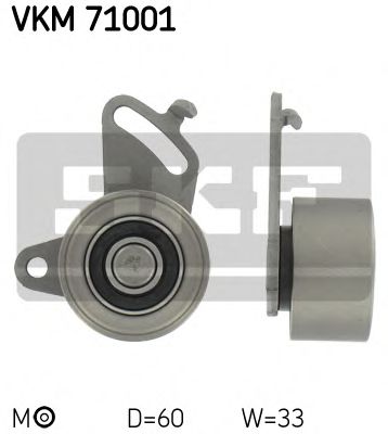 VKM 71001 SKF Tensioner Pulley, timing belt