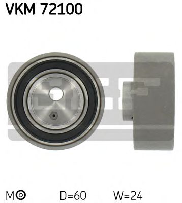 VKM 72100 SKF Tensioner Pulley, timing belt
