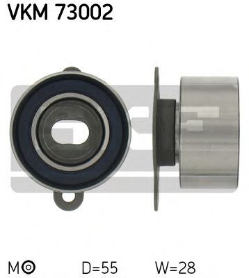 VKM 73002 SKF Tensioner Pulley, timing belt