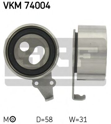 VKM 74004 SKF Tensioner Pulley, timing belt