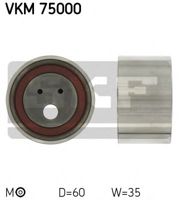 VKM 75000 SKF Tensioner Pulley, timing belt