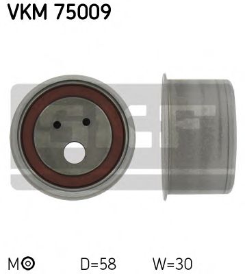 VKM 75009 SKF Tensioner Pulley, timing belt