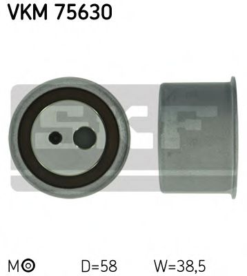 VKM 75630 SKF Tensioner Pulley, timing belt