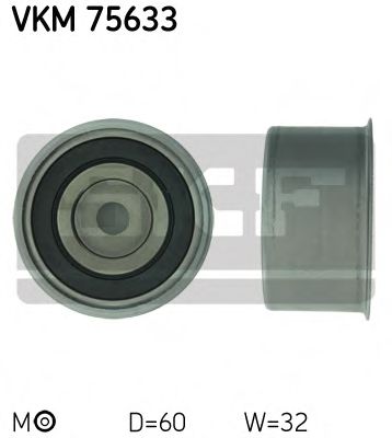 VKM 75633 SKF Belt Drive Tensioner Pulley, timing belt