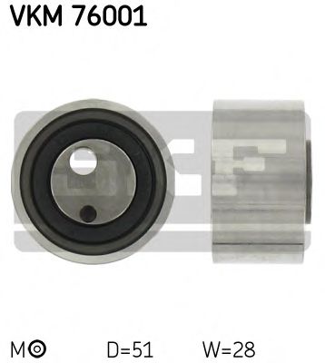 VKM 76001 SKF Tensioner Pulley, timing belt