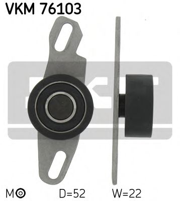 VKM 76103 SKF Tensioner Pulley, timing belt