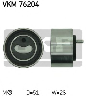 VKM 76204 SKF Tensioner, timing belt