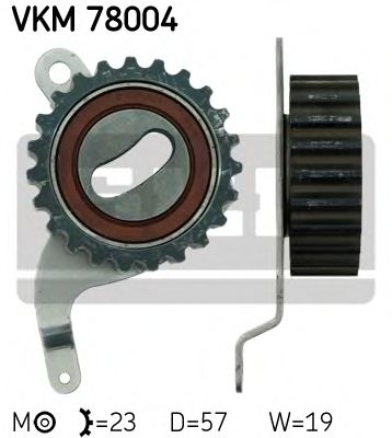 VKM 78004 SKF Tensioner Pulley, timing belt