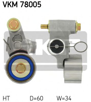 VKM 78005 SKF Belt Drive Tensioner Pulley, timing belt