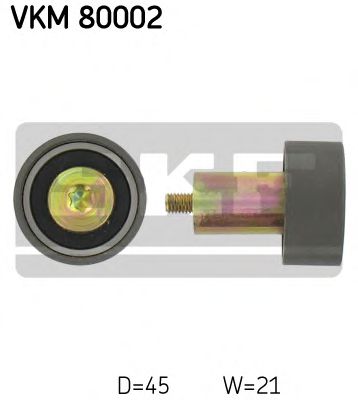 VKM 80002 SKF Belt Drive Deflection/Guide Pulley, timing belt