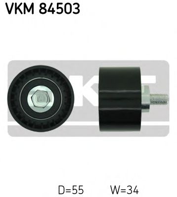 VKM 84503 SKF Belt Drive Deflection/Guide Pulley, timing belt