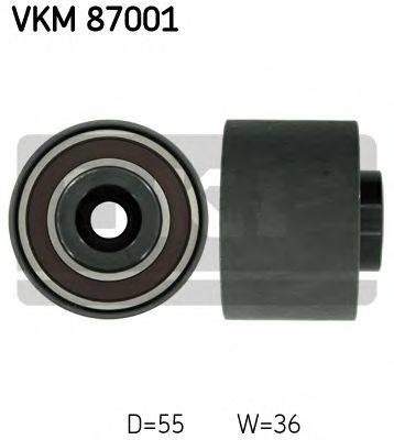 VKM 87001 SKF Belt Drive Deflection/Guide Pulley, timing belt
