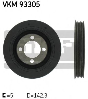 VKM 93305 SKF Belt Pulley Set, crankshaft