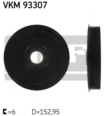 VKM 93307 SKF Комплект ременных шкивов, коленчатый вал