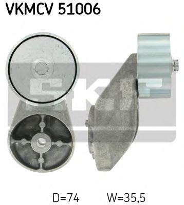 VKMCV 51006 SKF Belt Tensioner, v-ribbed belt