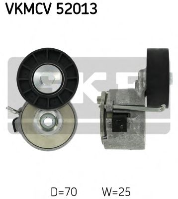 VKMCV 52013 SKF Deflection/Guide Pulley, v-ribbed belt