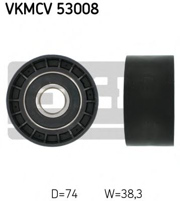VKMCV 53008 SKF Belt Drive Deflection/Guide Pulley, v-ribbed belt