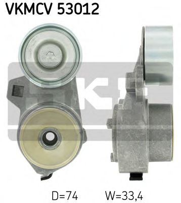 VKMCV 53012 SKF Belt Tensioner, v-ribbed belt