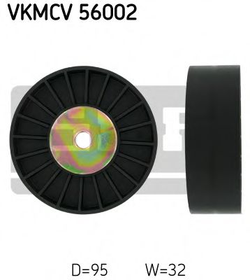 VKMCV 56002 SKF Deflection/Guide Pulley, v-ribbed belt