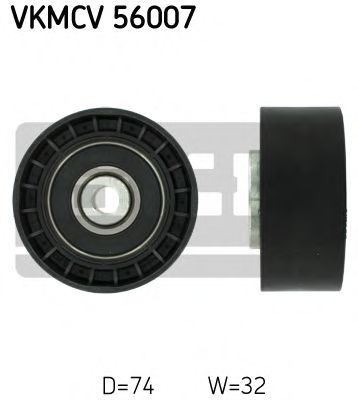 VKMCV 56007 SKF Паразитный / ведущий ролик, поликлиновой ремень