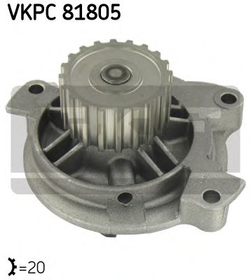 VKPC 81805 SKF Cooling System Water Pump