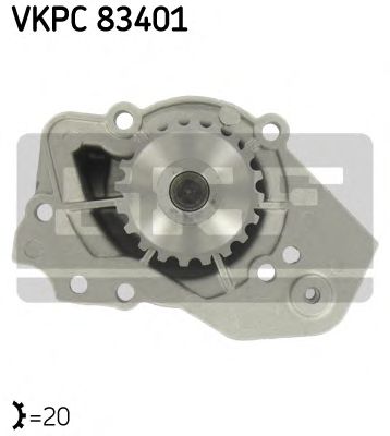 VKPC 83401 SKF Cooling System Water Pump