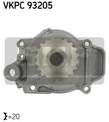 VKPC 93205 SKF Cooling System Water Pump