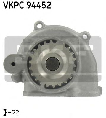 VKPC 94452 SKF Water Pump