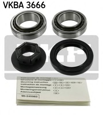 VKBA 3666 SKF Wheel Suspension Wheel Bearing Kit