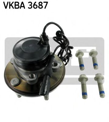 VKBA 3687 SKF Wheel Bearing Kit
