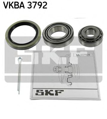 VKBA 3792 SKF Wheel Suspension Wheel Bearing Kit