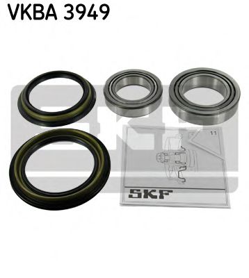 VKBA 3949 SKF Комплект подшипника ступицы колеса