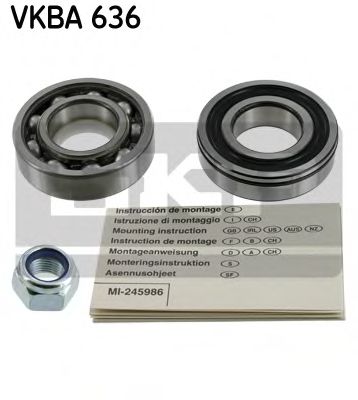 VKBA 636 SKF Wheel Bearing Kit