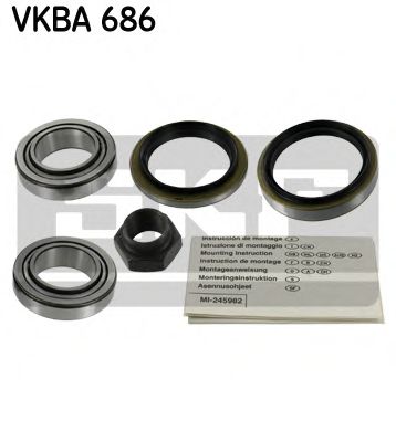 VKBA 686 SKF Wheel Suspension Wheel Bearing Kit
