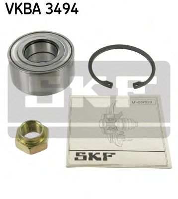 VKBA 3494 SKF Wheel Bearing Kit