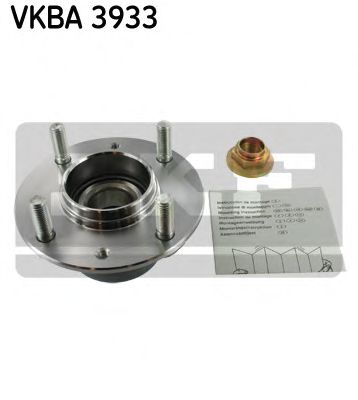 VKBA 3933 SKF Wheel Suspension Wheel Bearing Kit
