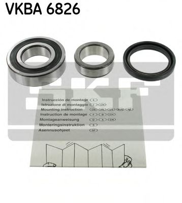 VKBA 6826 SKF Wheel Bearing Kit