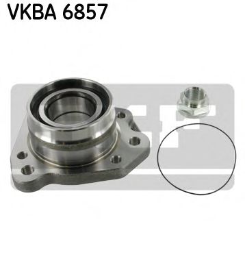 VKBA 6857 SKF Wheel Suspension Wheel Bearing Kit