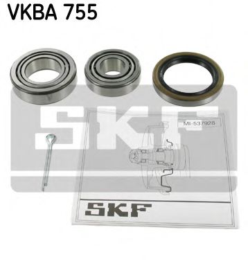 VKBA 755 SKF Wheel Suspension Wheel Bearing Kit