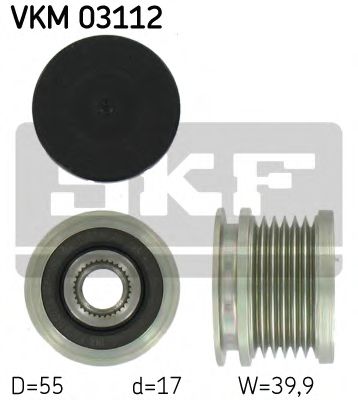 VKM03112 SKF Alternator Freewheel Clutch
