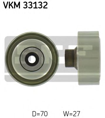 VKM 33132 SKF Deflection/Guide Pulley, v-ribbed belt