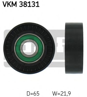 VKM 38131 SKF Deflection/Guide Pulley, v-ribbed belt