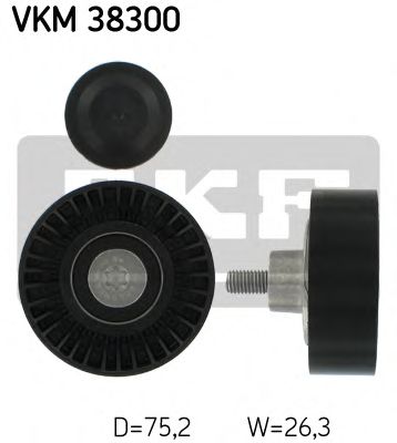 VKM 38300 SKF Deflection/Guide Pulley, v-ribbed belt